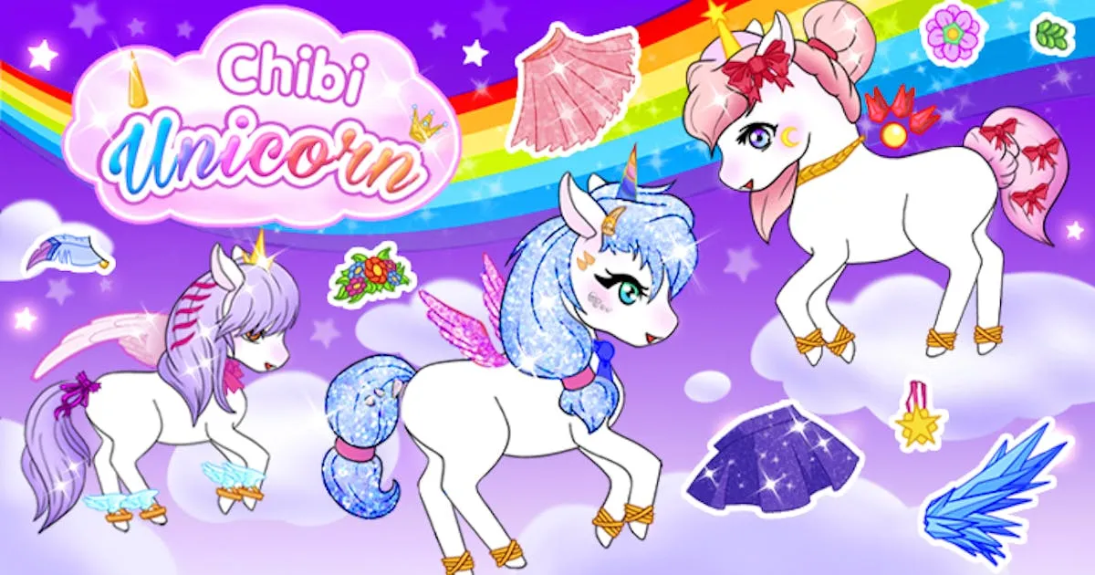 Chibi Unicorn Games for Girls