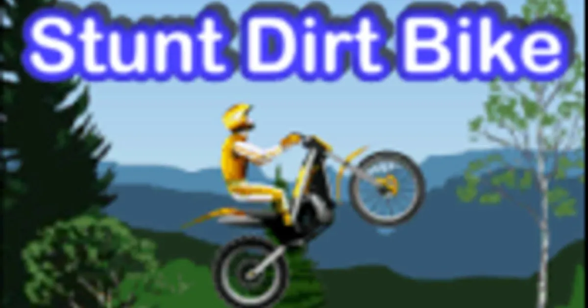 Stunt Dirt Bike