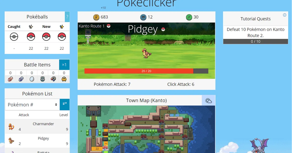 Pokemon Clicker