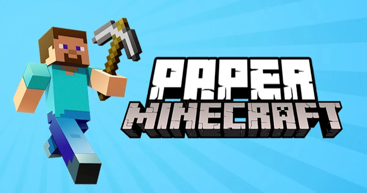 Paper Minecraft