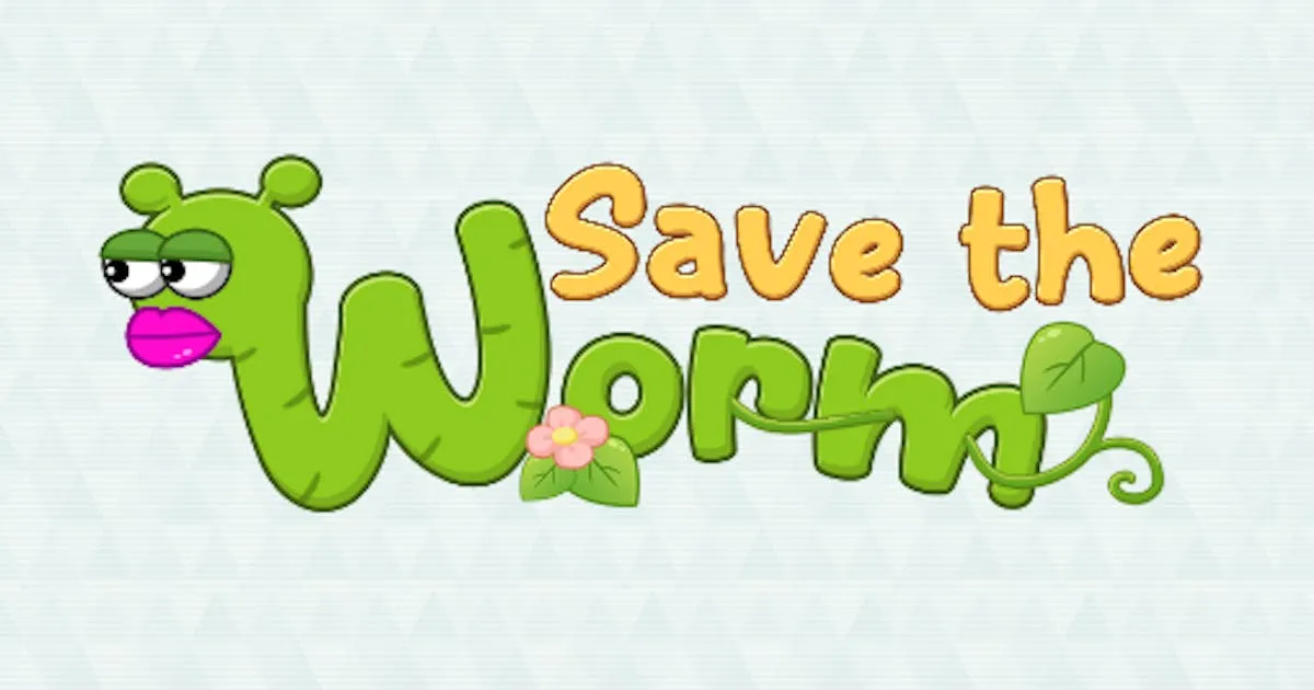 Save The Worm: Draw Puzzle