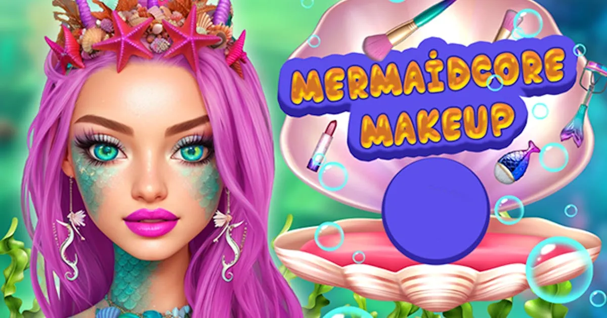 Mermaidcore Makeup