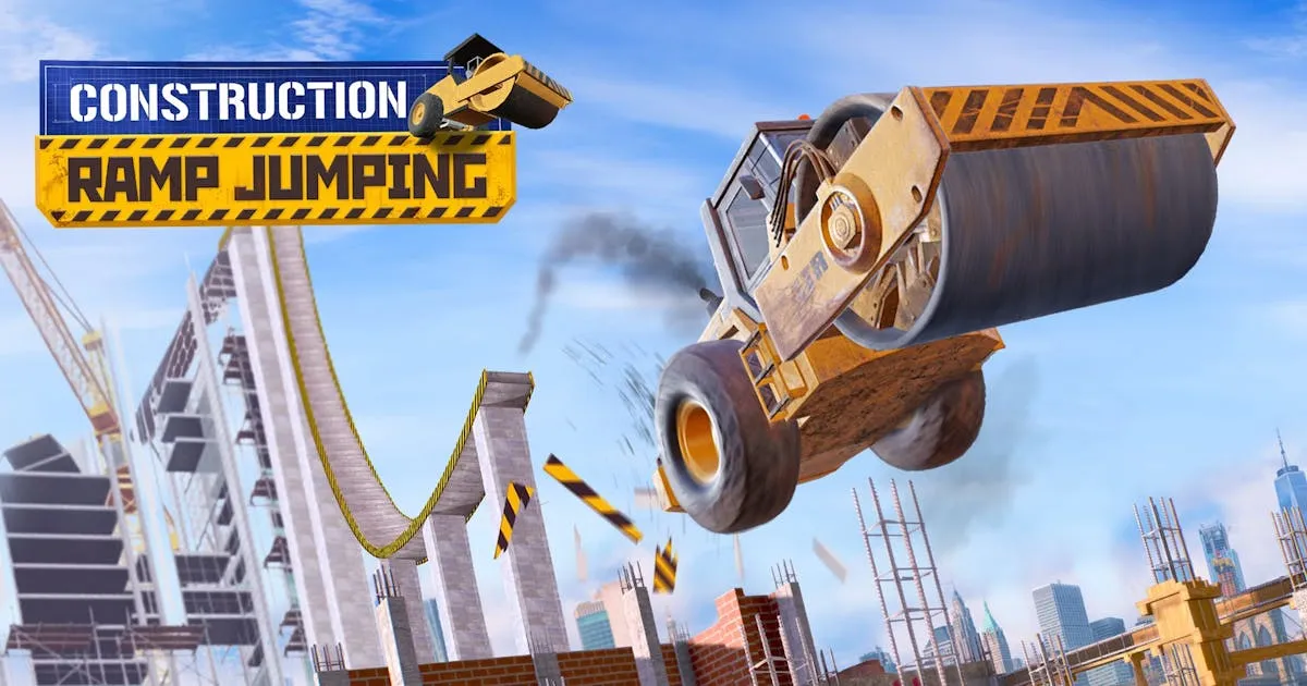 Construction Ramp Jumping