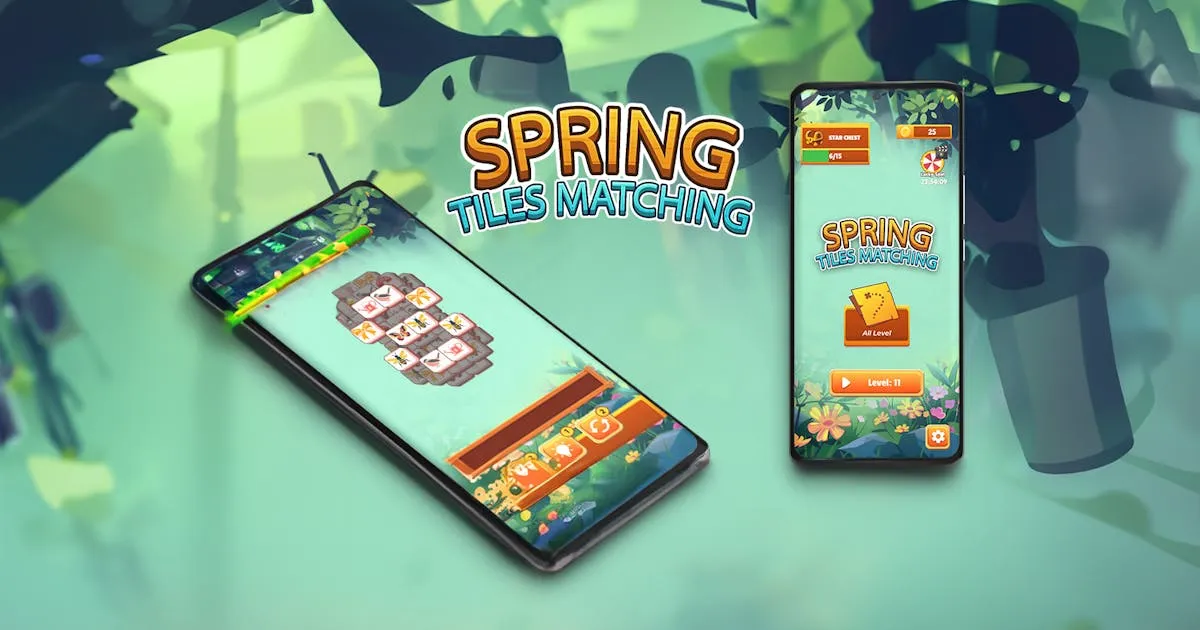 Spring Tiles Matching