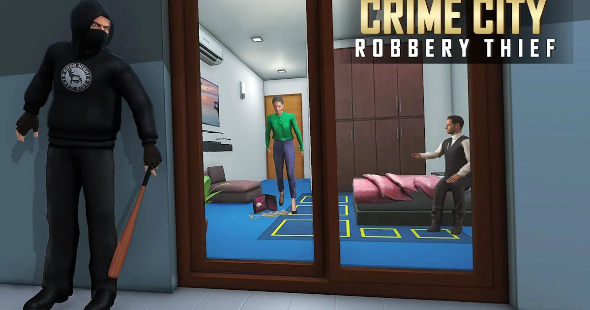 Crime City Robbery Thief Games