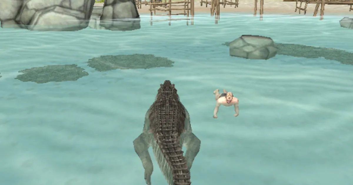 Crocodile Simulator Beach Hunt