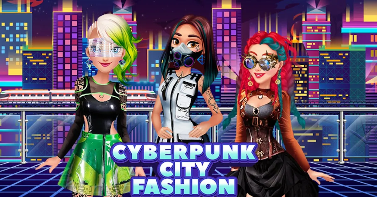 Cyberpunk City Fashion