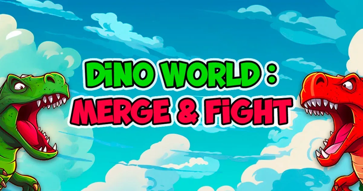 Dino World: Merge & Fight