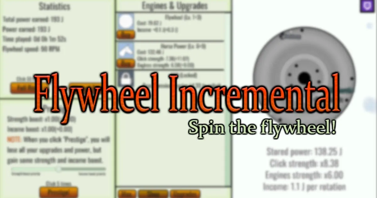 Flywheel Incremental