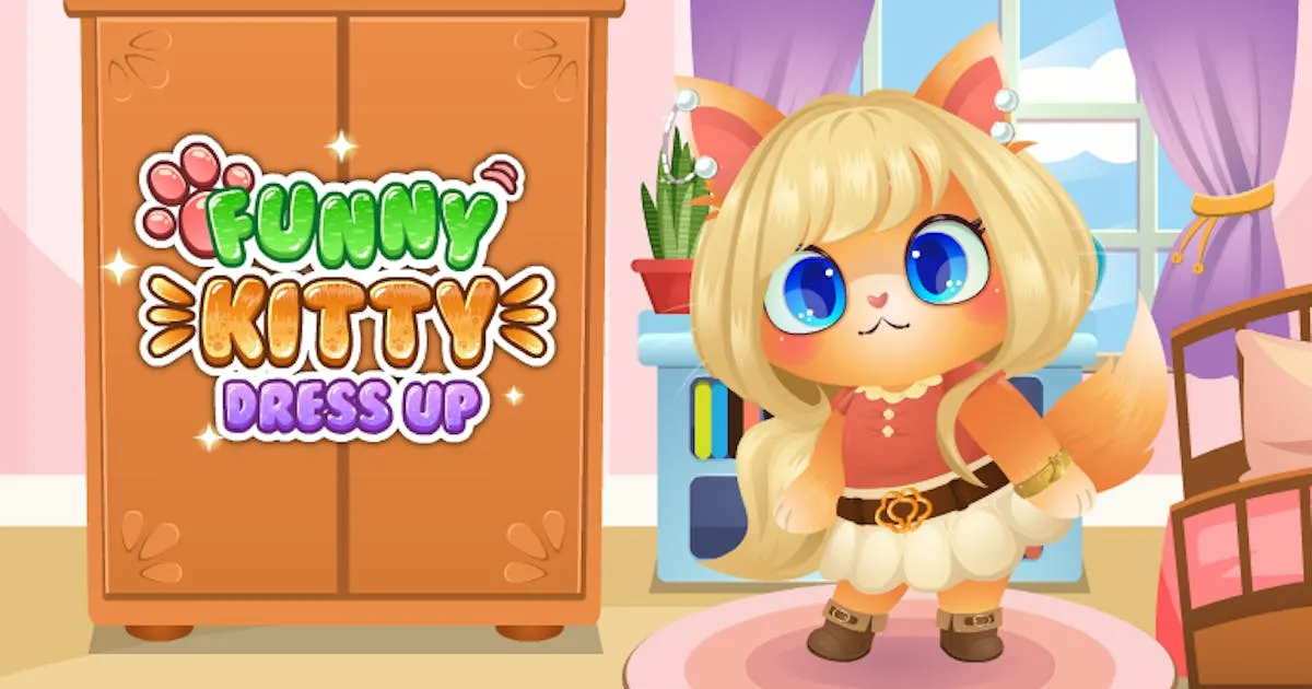 Funny Kitty Dress Up