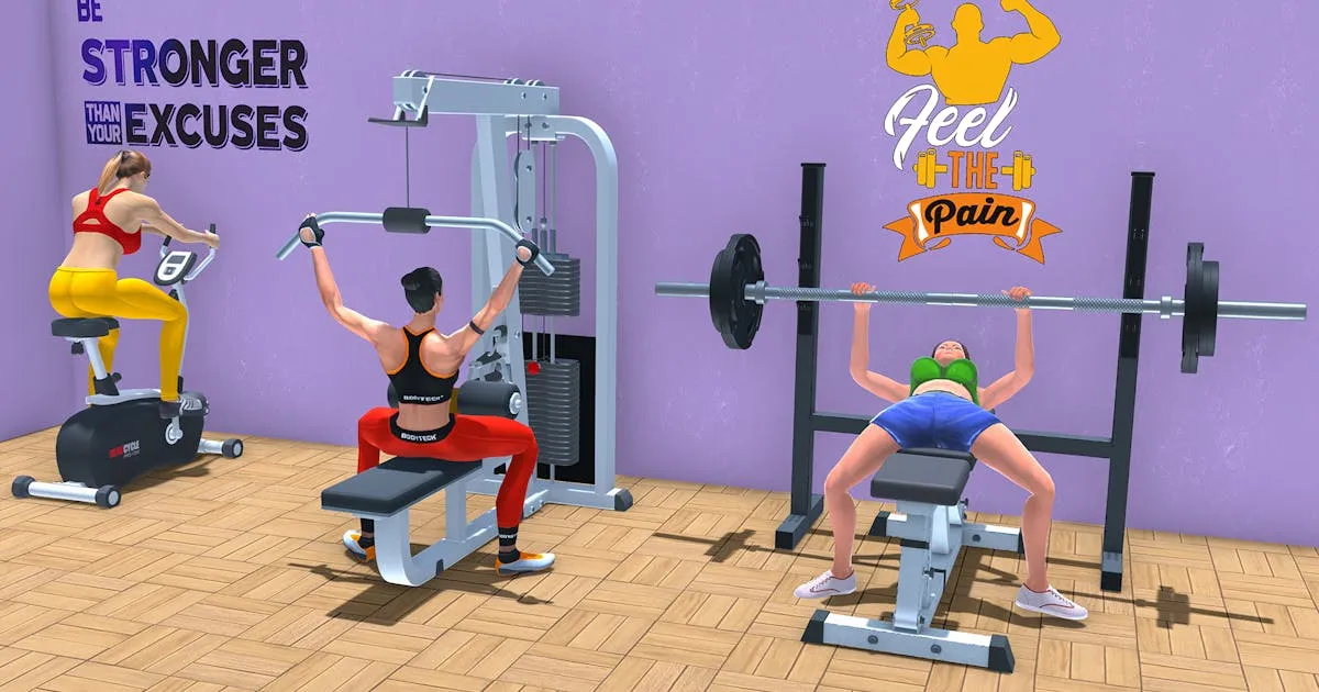 Gym Simulator 2024