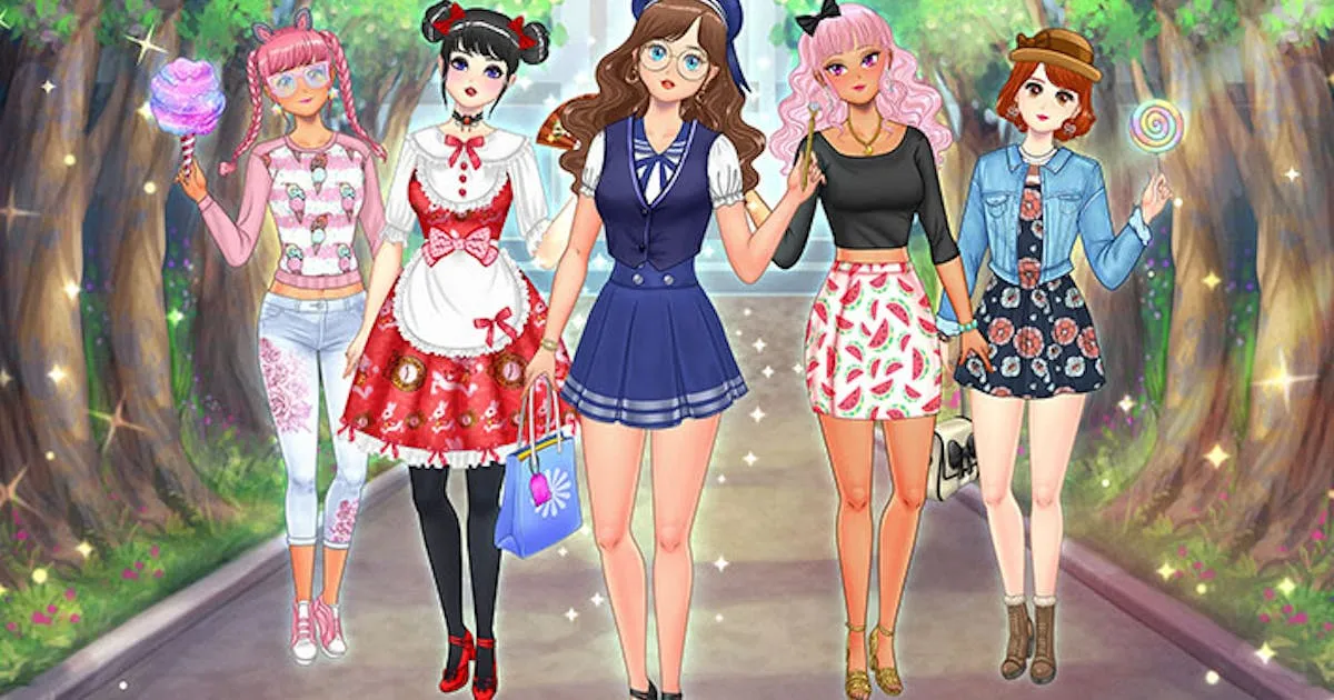 High School Anime Dress Up