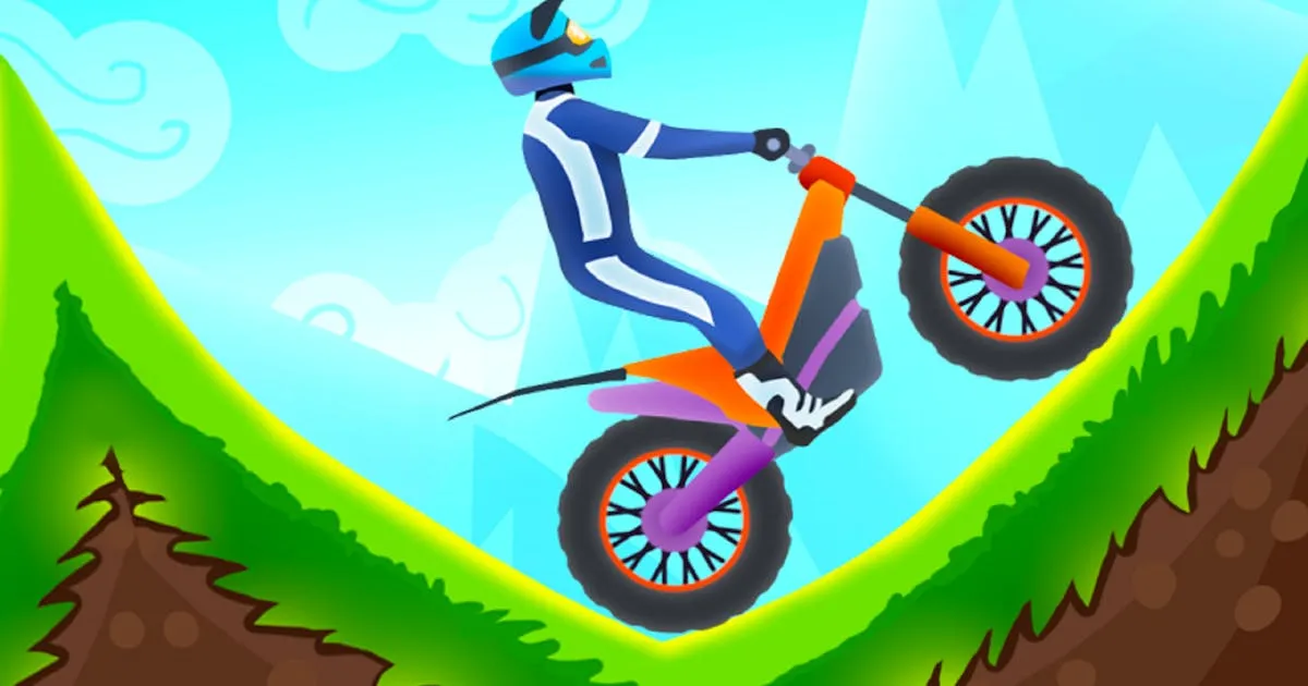 Hill Climb on Moto Bike