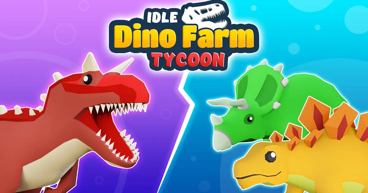 Idle Dino Farm Tycoon 3D