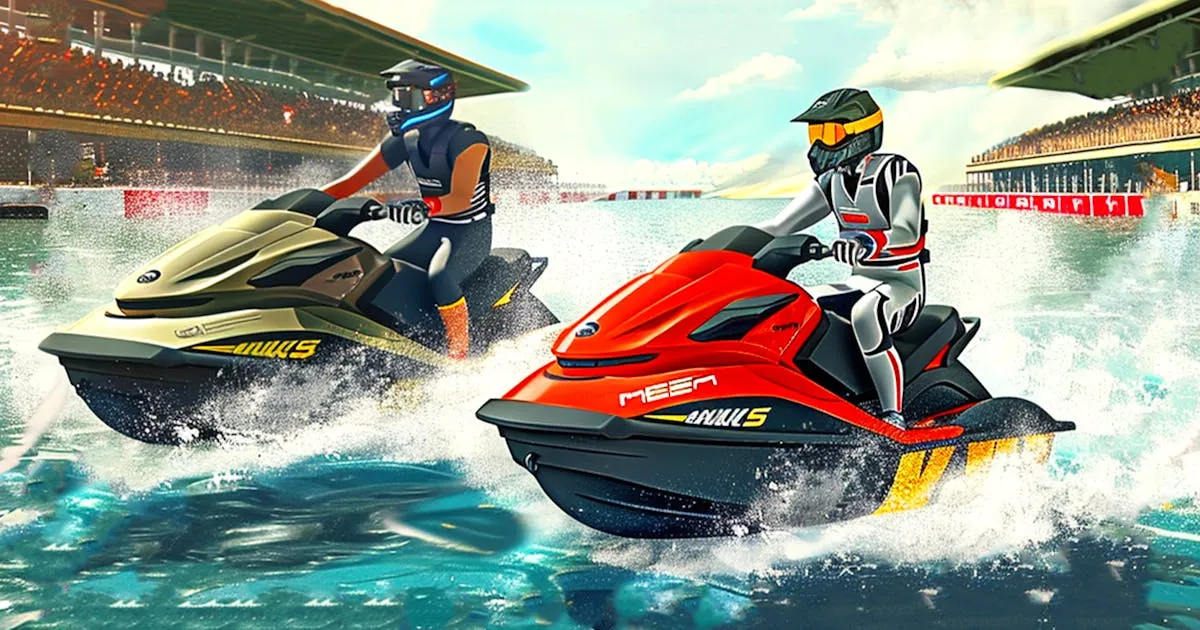 Jetski Boat Racing: Boat Games