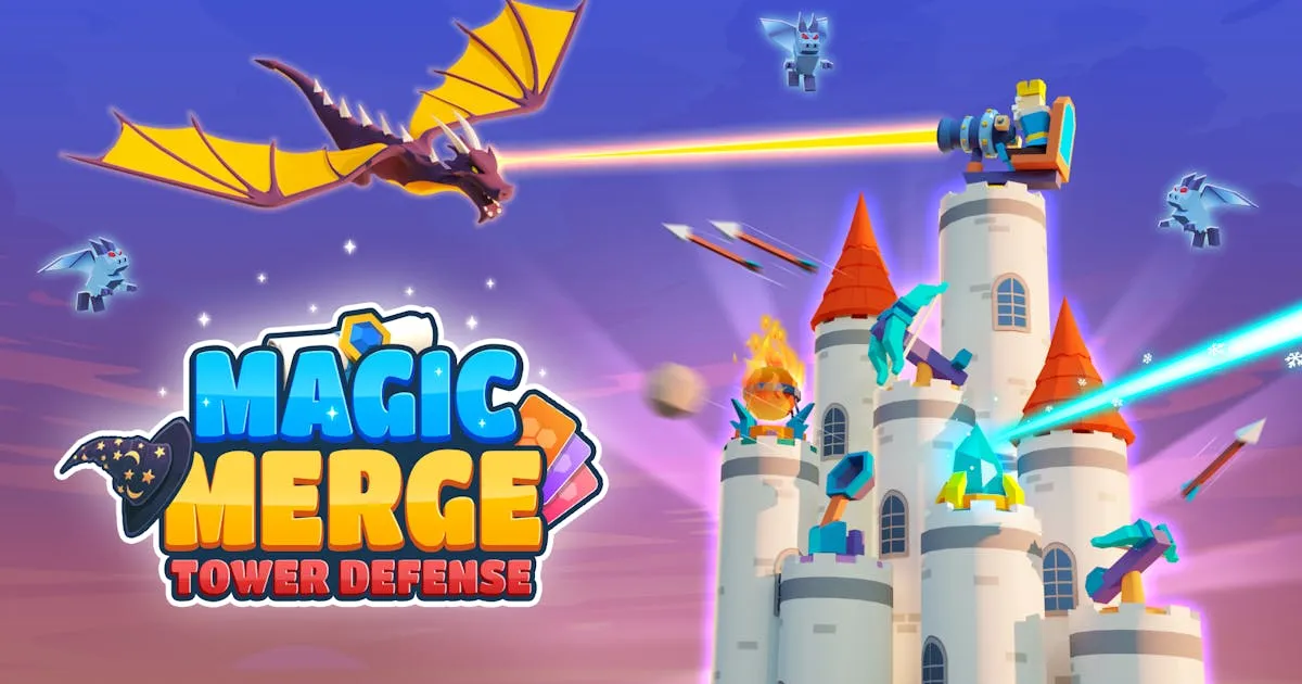 Magic Merge: Tower Defense 3D