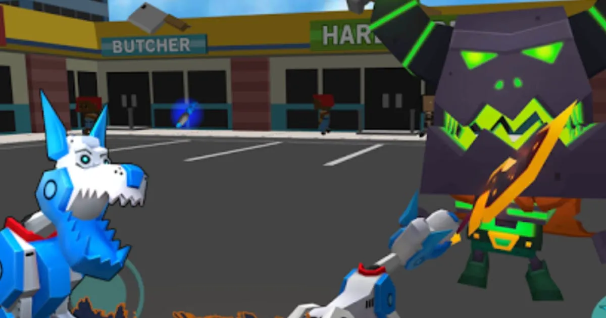 Robot Dog City Simulator