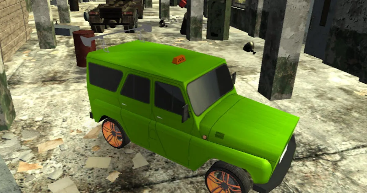 Russian UAZ 4x4 Driving Simulator