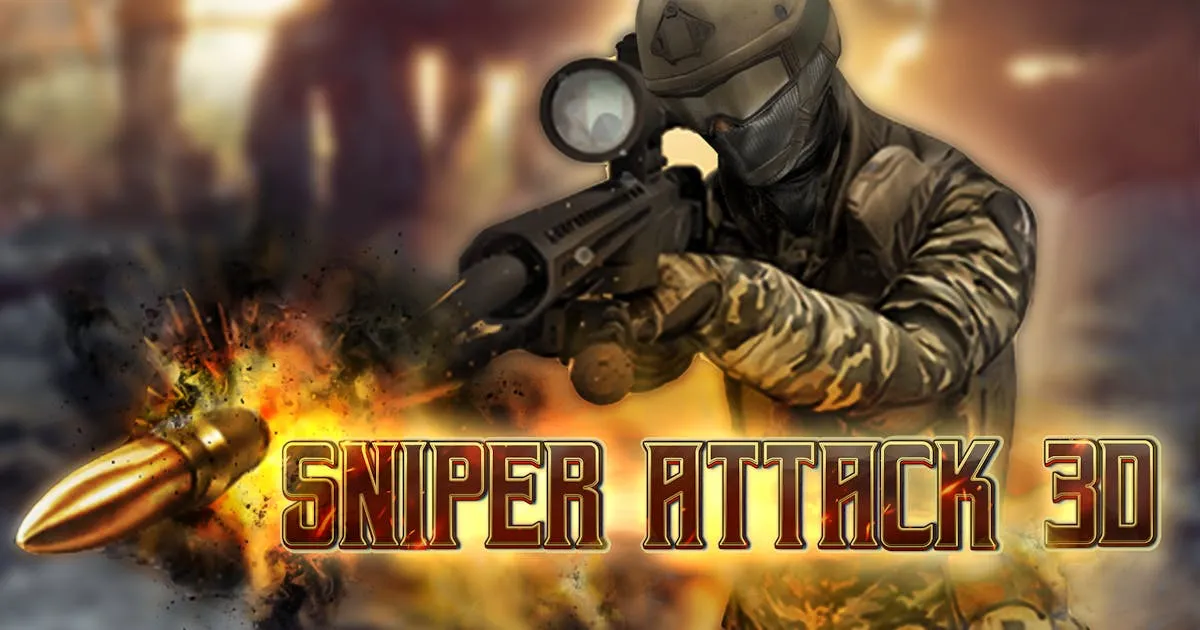 Sniper Attack 3D: Shooting War