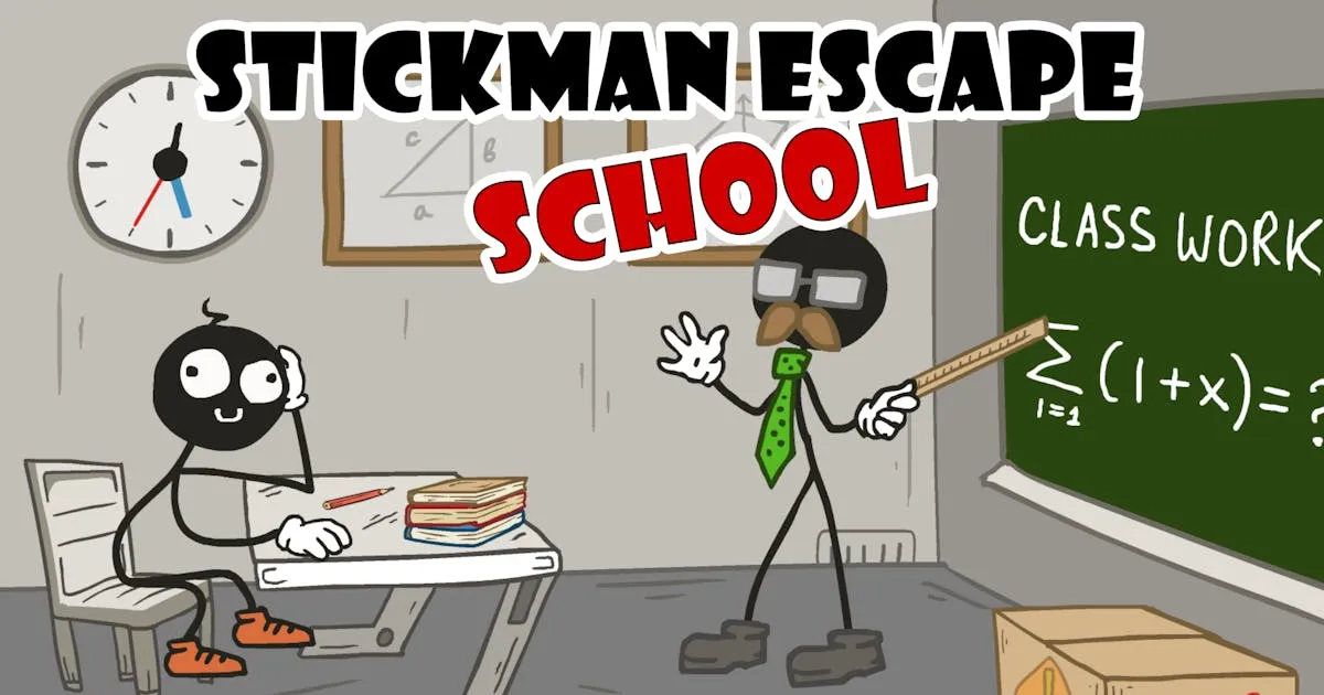 Stickman Escape School