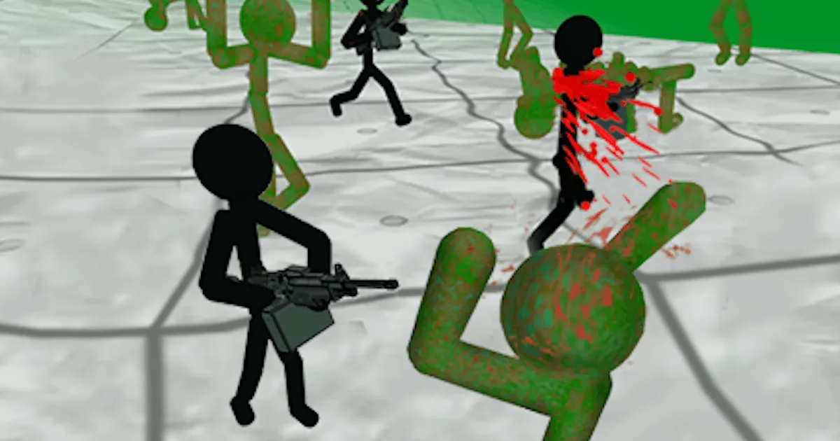 Stickman Zombie 3D