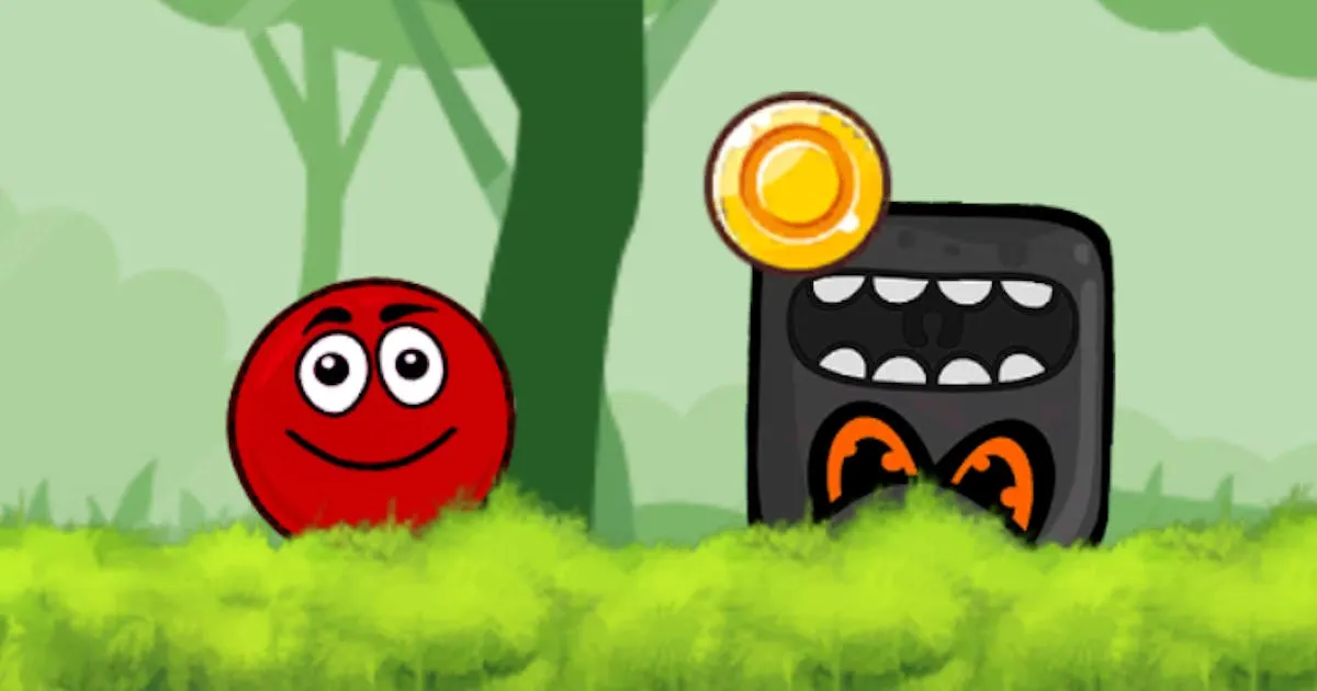 Ball Hero Adventure: Red Bounce Ball