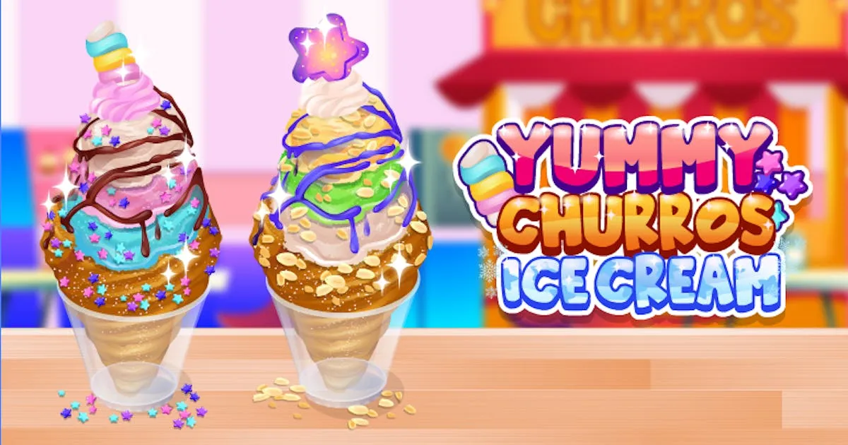 Yummy Churros Ice Cream